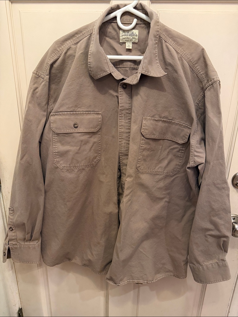 Cabela's Men's Field Jacket in Taupe Brown